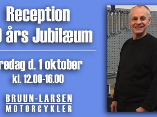 Reception - 40 års jubilæum.
