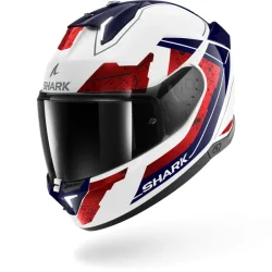 Shark Skwal I3 Rhad  Hvid/Chrome/R�d