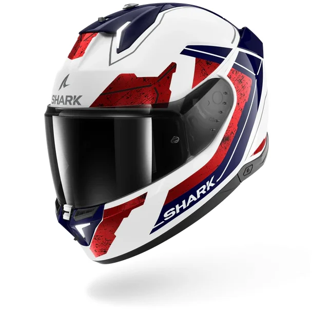 Shark Skwal I3 Rhad  Hvid/Chrome/R�d