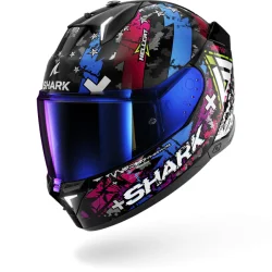Shark Skwal I3 Hellcat Sort Chrome/Bl�