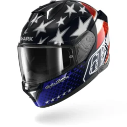 Shark Skwal I3 US Flag Bl�/R�d/Hvid troy Lee Design