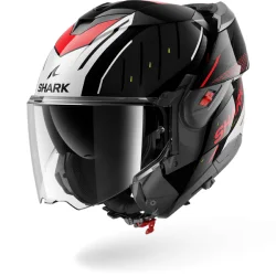 Shark OXO Rydger Sort/Hvid/R�d