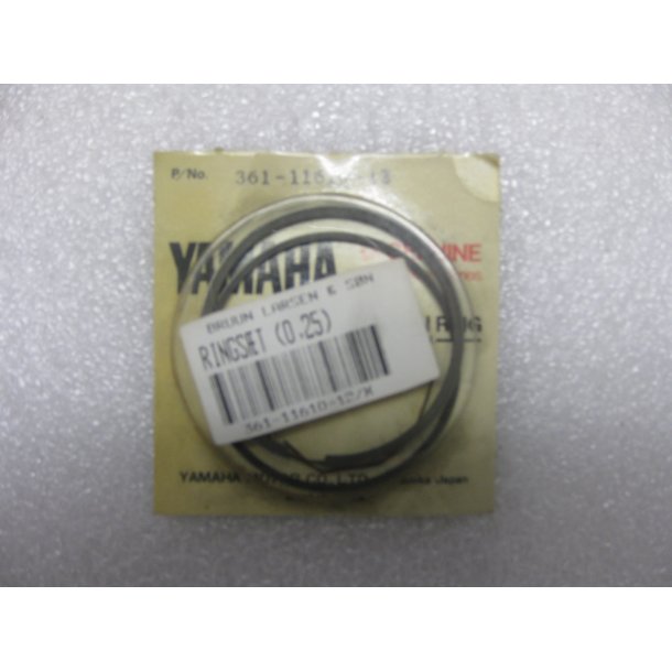 Stempelringe 1. overstrrelse RD250   361-11610-12