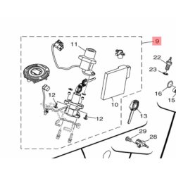 Immobilizer kit ECU - MT-10 - B67-W8250-00