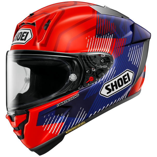 SHOEI X-SPR MARQUEZ8 TC-1