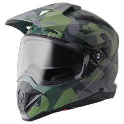 GMS Adventus Hjelm Camo Matgr�n