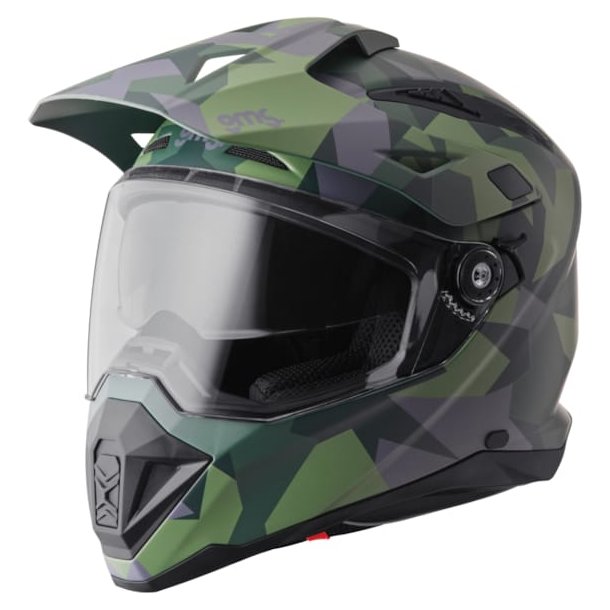 GMS Adventus Hjelm Camo Matgr�n