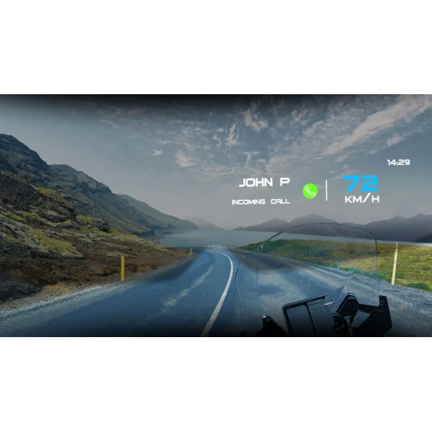 SHOEI GT-Air3 Smart - HUD-System   Kommer snart p� lager