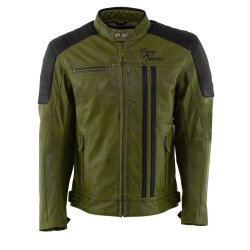 Rusty Stitches Cooper Lder jakke