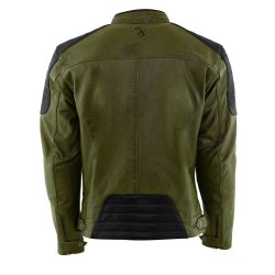 Rusty Stitches Cooper Lder jakke